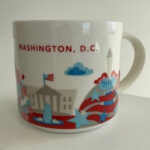 Starbucks Washington DC "You Are Here" Collection Mug 2014 - 14oz